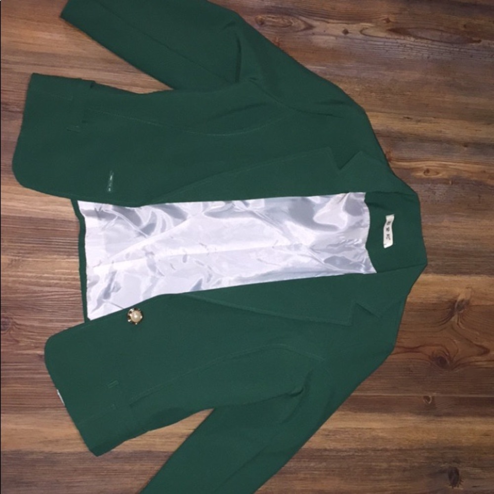 Kelly green blazer